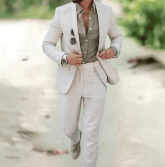 Men's Plus Size Two-piece Suit - Image 7