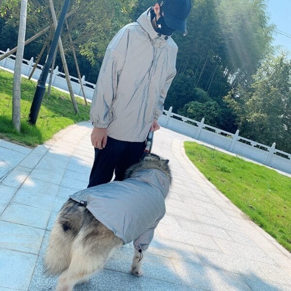 Reflective letters pet parent-child windbreaker - Image 3