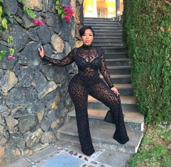 European and American Style Sexy Lace Jumpsuit Long Sleeves - Image 3