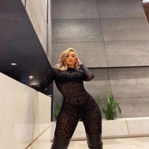 European and American Style Sexy Lace Jumpsuit Long Sleeves
