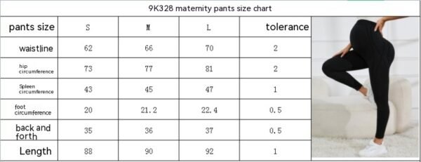 Maternity Pants Spring And Autumn Outer Wear High Waist Casual Women Leggings - Image 7