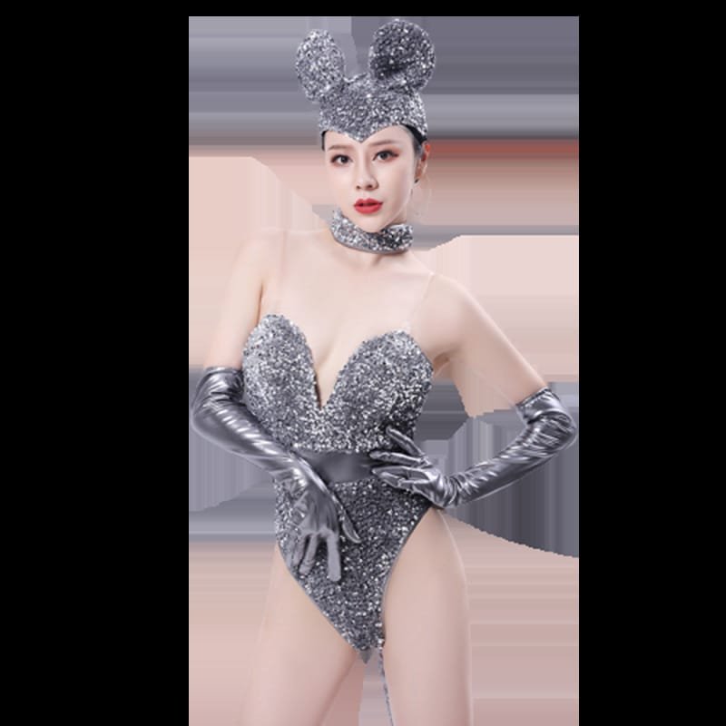 Bar Costumes Sequined Women's Atmosphere Tour - Image 4