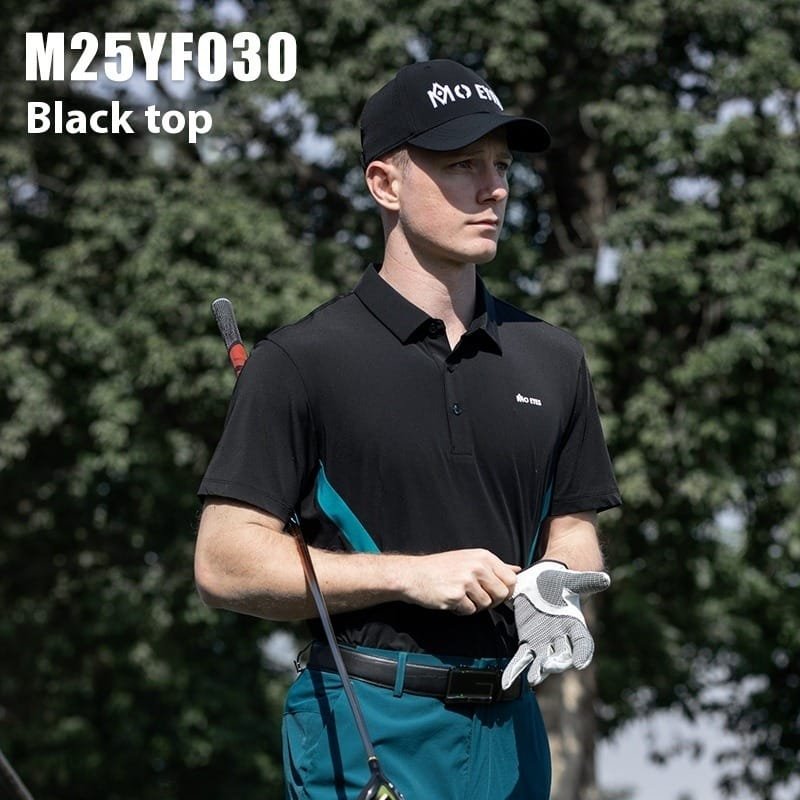 Golf Clothing Men's Short-sleeved T-shirt Sports Polo Shirts - Image 4