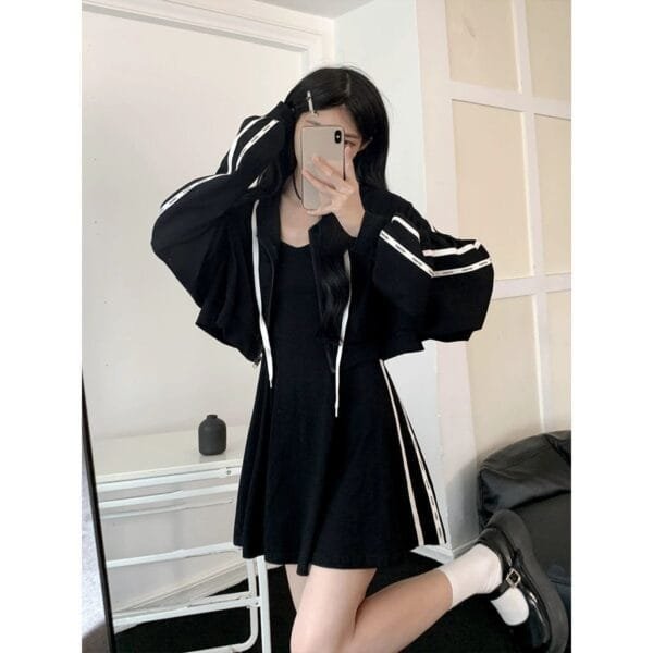 Women's Sports Suit Skirt Coat Temperament Leisure - Image 7