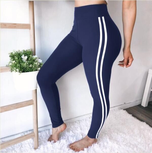 Women's Fashion Matching Color Fit Sport Leggings - Image 9