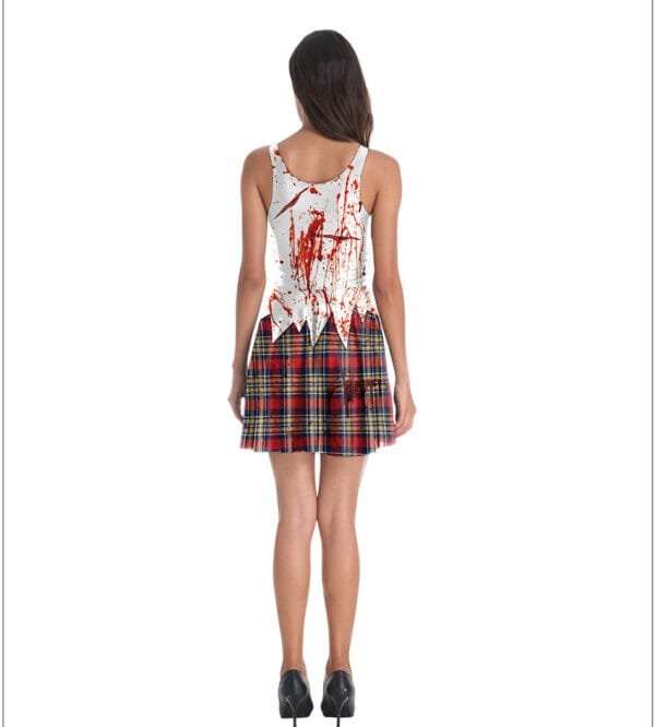 Female Ghost Clothes Adult Stage Costume Vest Dress - Image 6