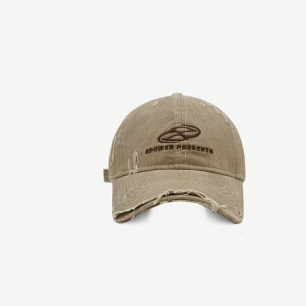 Street Make Old Ripped Denim Baseball Cap - Image 4