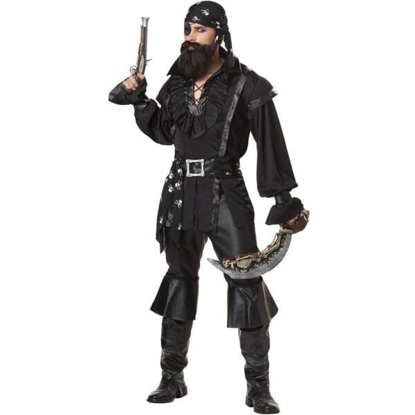 Halloween Male Pirate Costume Cosplay - Image 5