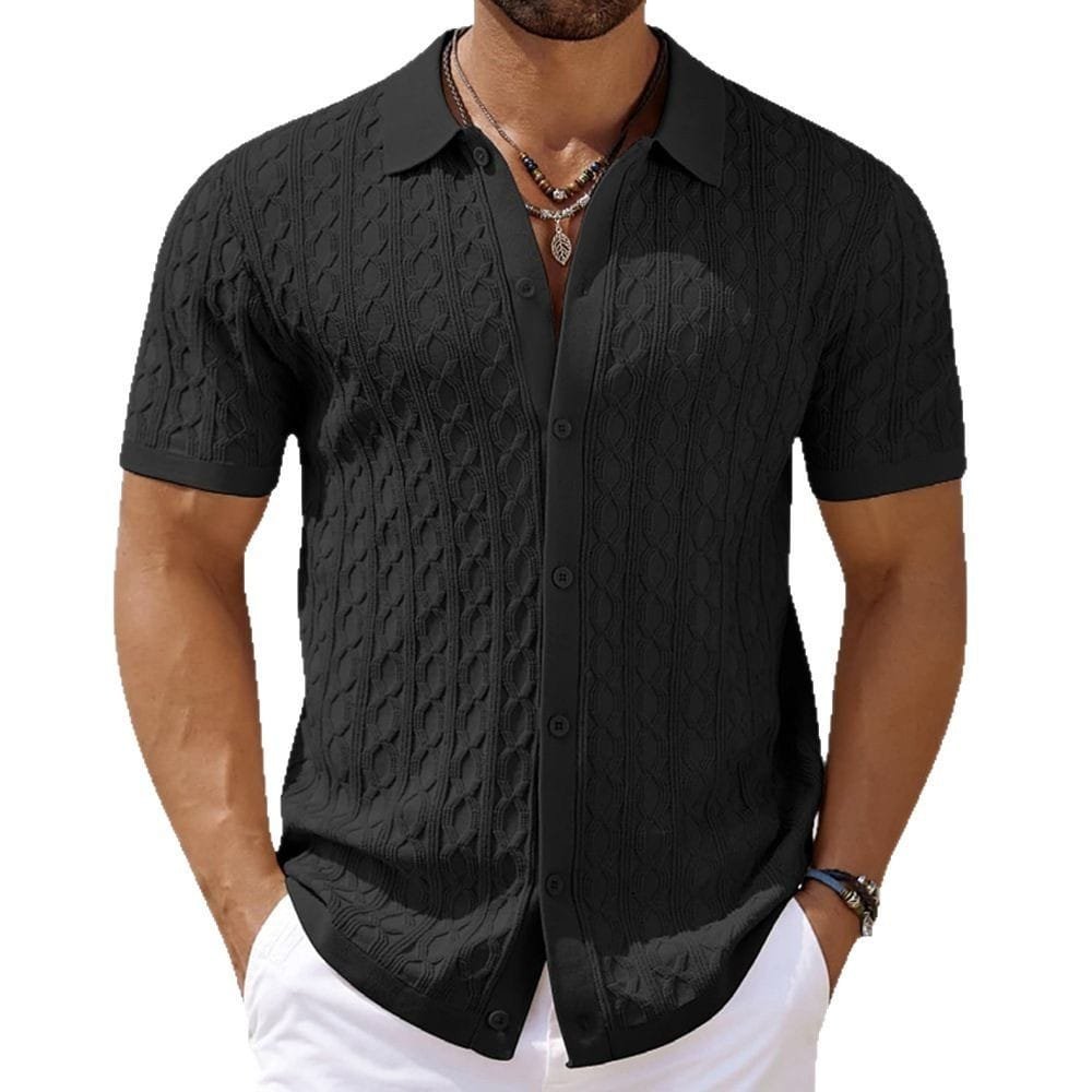 Summer Short-sleeved Men's Clothing European And American - Image 5