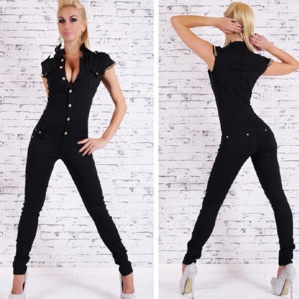 Women's new spring and autumn casual sports jumpsuit European and American casual pants jumpsuit