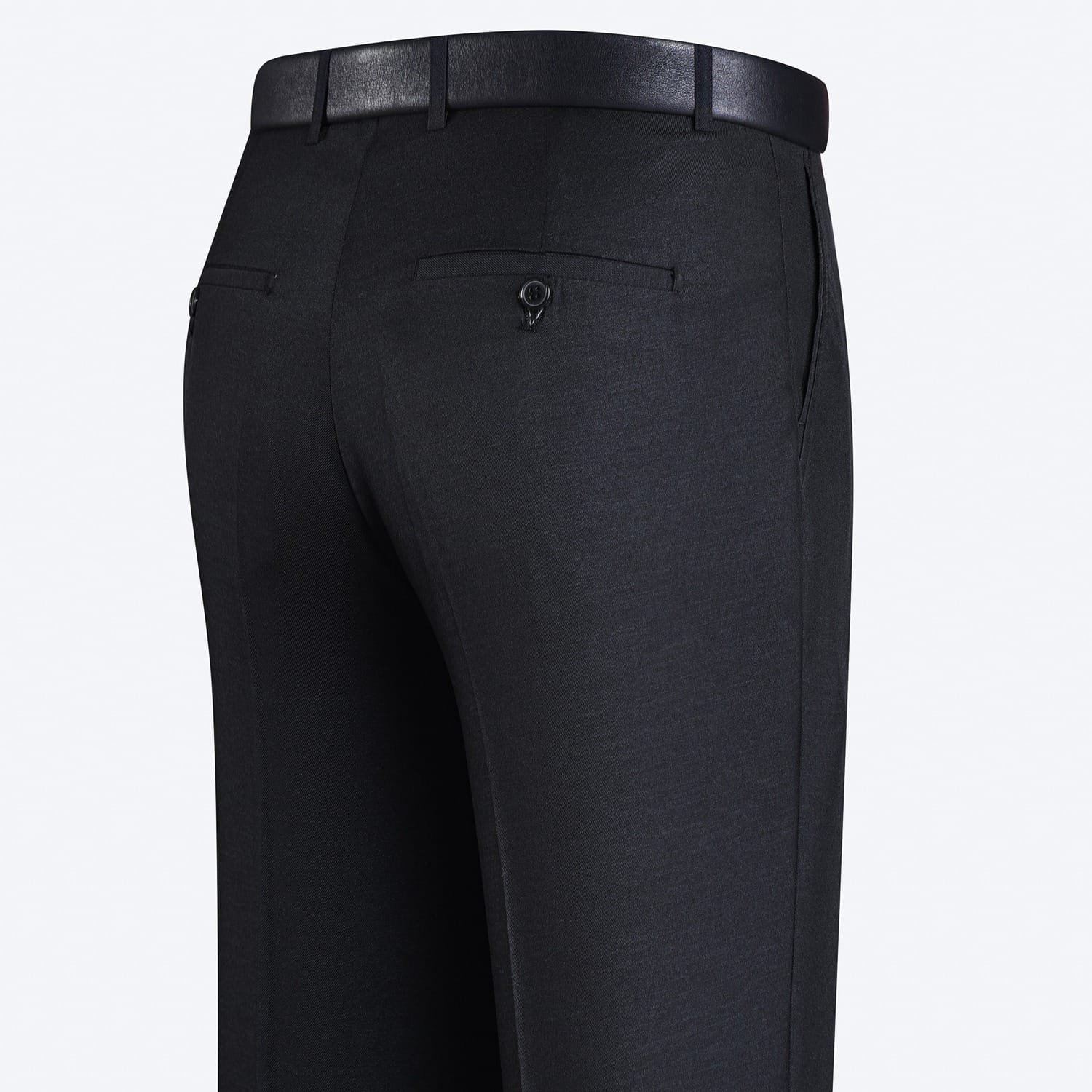 Men's Suit Pants High Waist Loose Business Formal Wear - Image 2