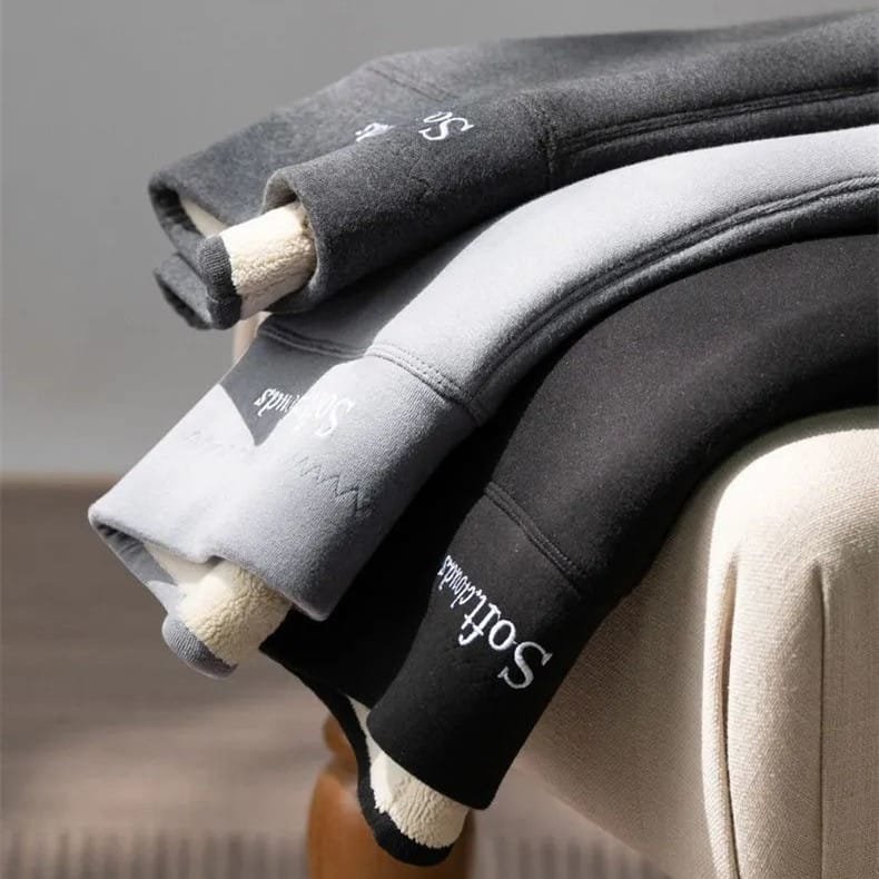 Women's High Waist Plus Velvet Thick Slim Slimming Leggings - Image 8