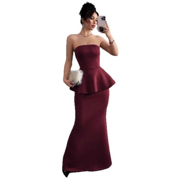 Western Style All-matching Pure Desire Coat Skirt - Image 10