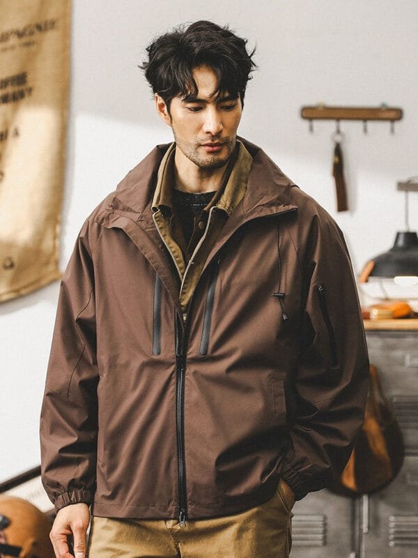 American Retro Outdoor Outdoor Jacket Coat Men - Image 7