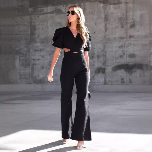 Women's Cowboy Siamese Wide Leg Trousers - Image 2