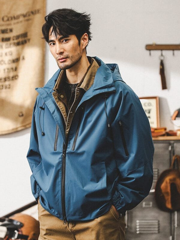 American Retro Outdoor Outdoor Jacket Coat Men - Image 8