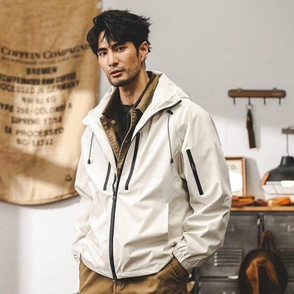 American Retro Outdoor Outdoor Jacket Coat Men - Image 2
