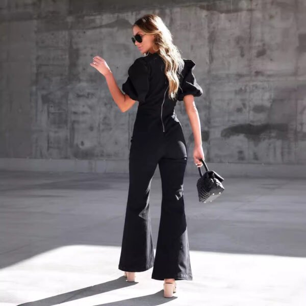 Women's Cowboy Siamese Wide Leg Trousers - Image 3