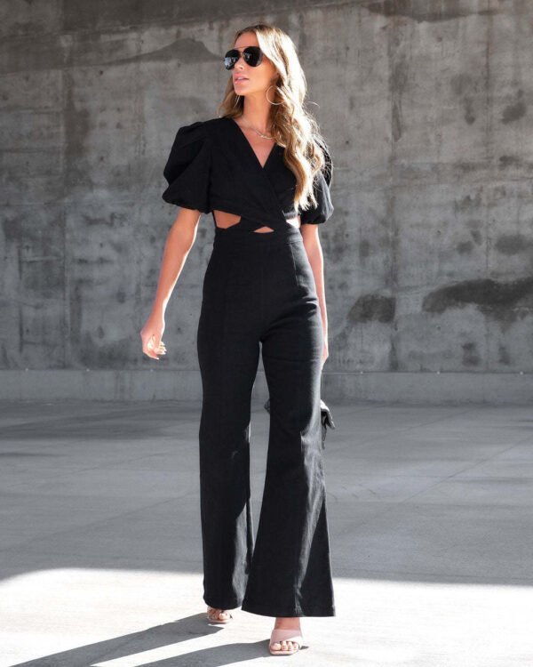 Women's Cowboy Siamese Wide Leg Trousers - Image 6