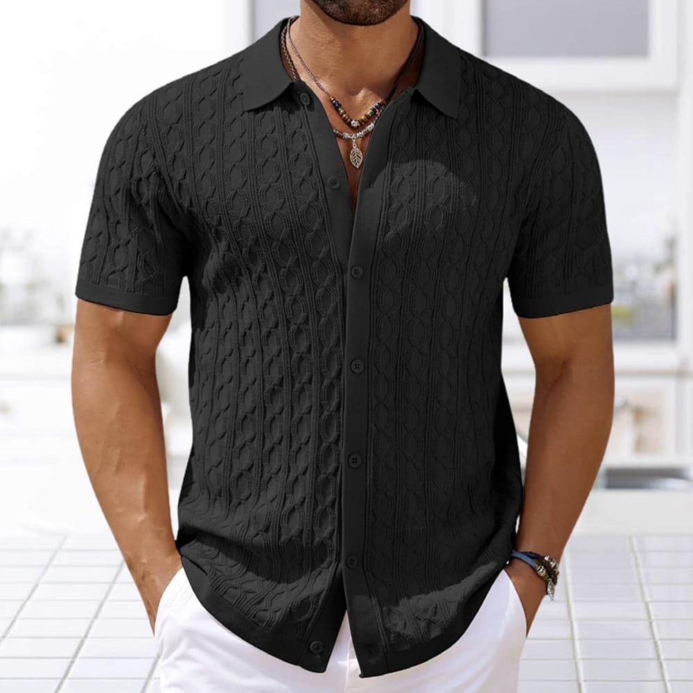 Summer Short-sleeved Men's Clothing European And American - Image 8