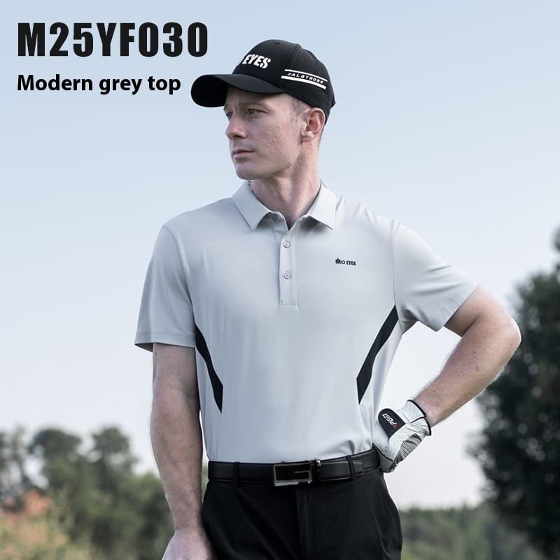 Golf Clothing Men's Short-sleeved T-shirt Sports Polo Shirts - Image 5