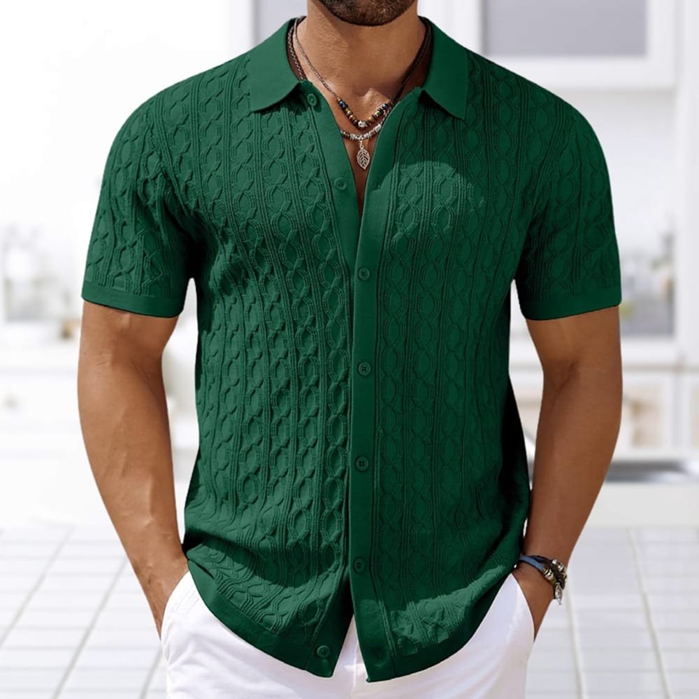 Summer Short-sleeved Men's Clothing European And American - Image 6
