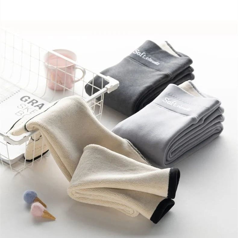 Women's High Waist Plus Velvet Thick Slim Slimming Leggings - Image 5